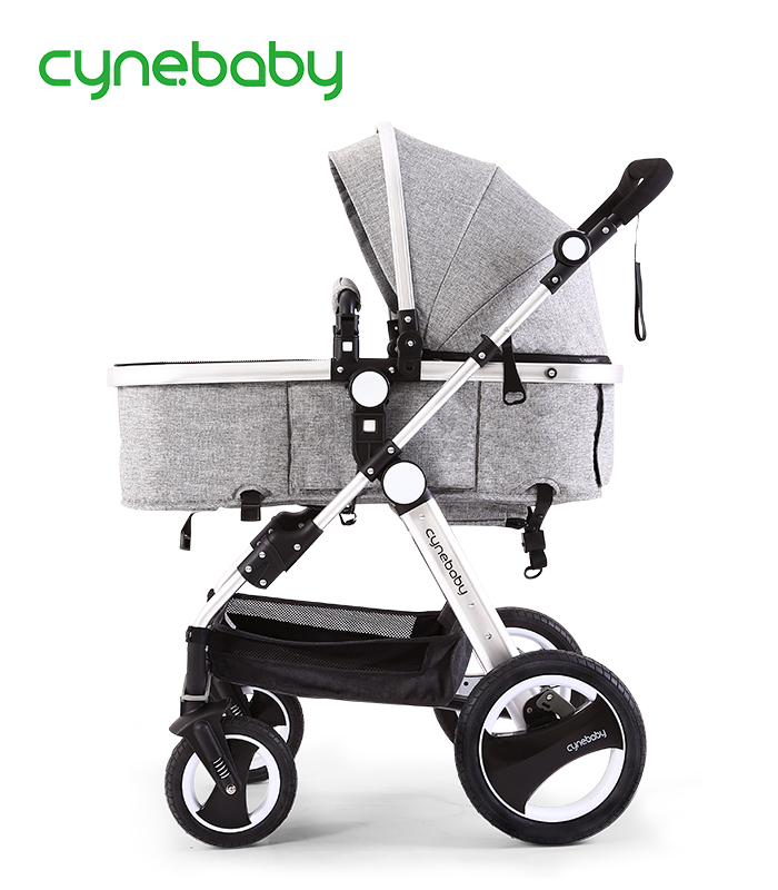 Infant Baby Stroller Luxury Strollers Add Food Tray Cynebaby